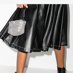Alexander WANG  HEIRESS POUCH IN CRYSTAL MESH